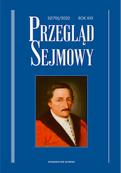 Najwyższy dostojnik autonomii. Instytucja marszałka krajowego w Galicji (1861–1920)