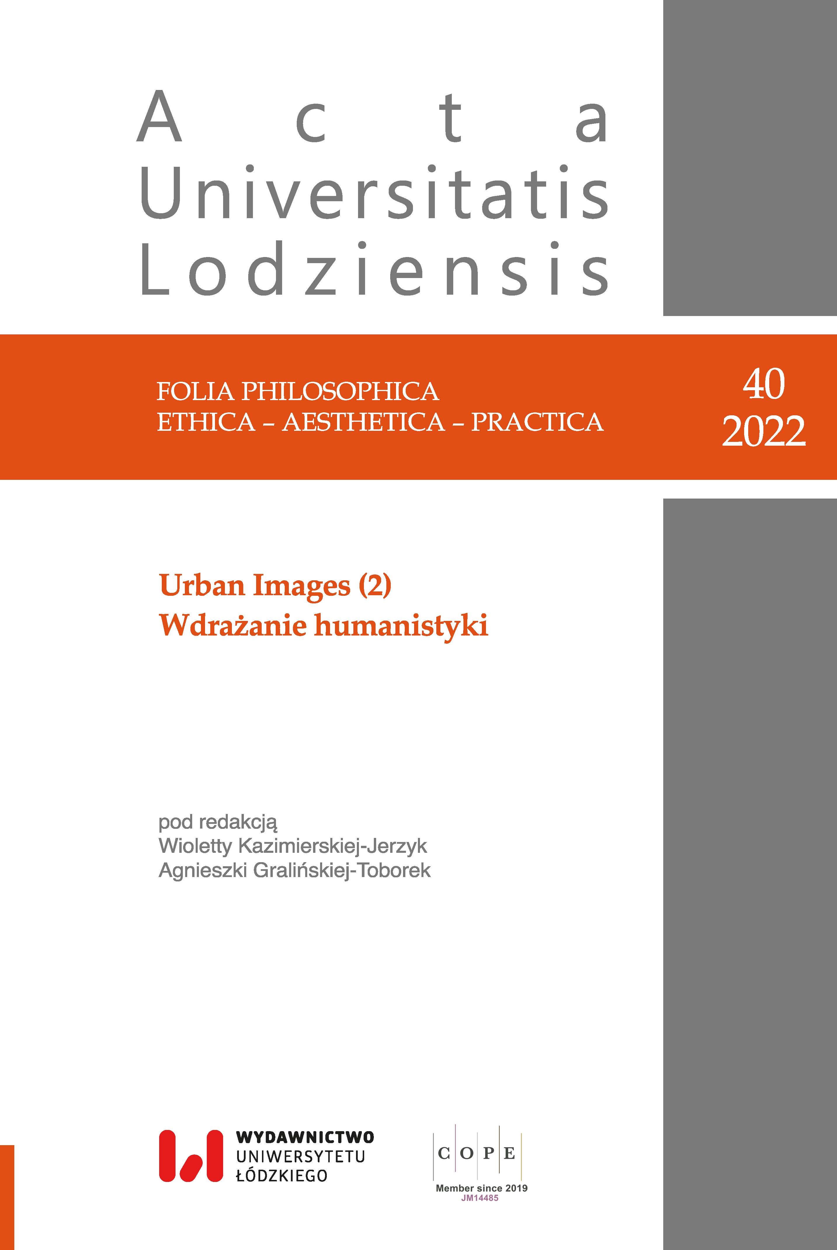 Aesthetic categories of uniqueness and peculiarity and the risk of their use in axiological context Cover Image