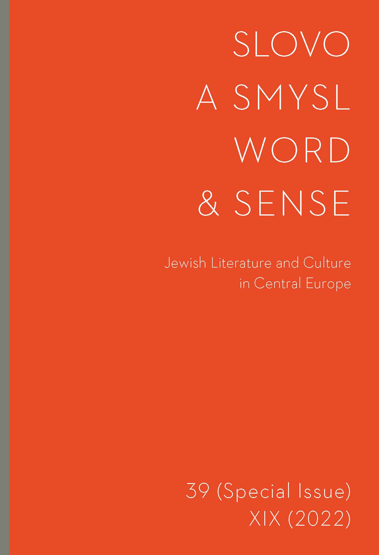 The Jewish World in the Prose Works of Mychajlo Šmajda Cover Image