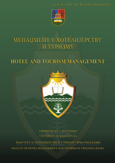 Agritourism in Montenegro – Empirical research in the function of strategic development