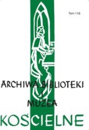 ANDRZEJ MOŚ, ZASADY RELACJI MIĘDZY RZECZĄPOSPOLITĄ POLSKĄ A KOŚCIOŁEM KATOLICKIM W ZAKRESIE OCHRONY KOŚCIELNYCH DÓBR KULTURY