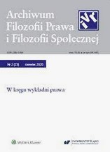 From Legal Protection Towards Animal Rights: Between Moral and Legal Consciousness. Evolution of Approach on the Example of Administrative Case Law Cover Image