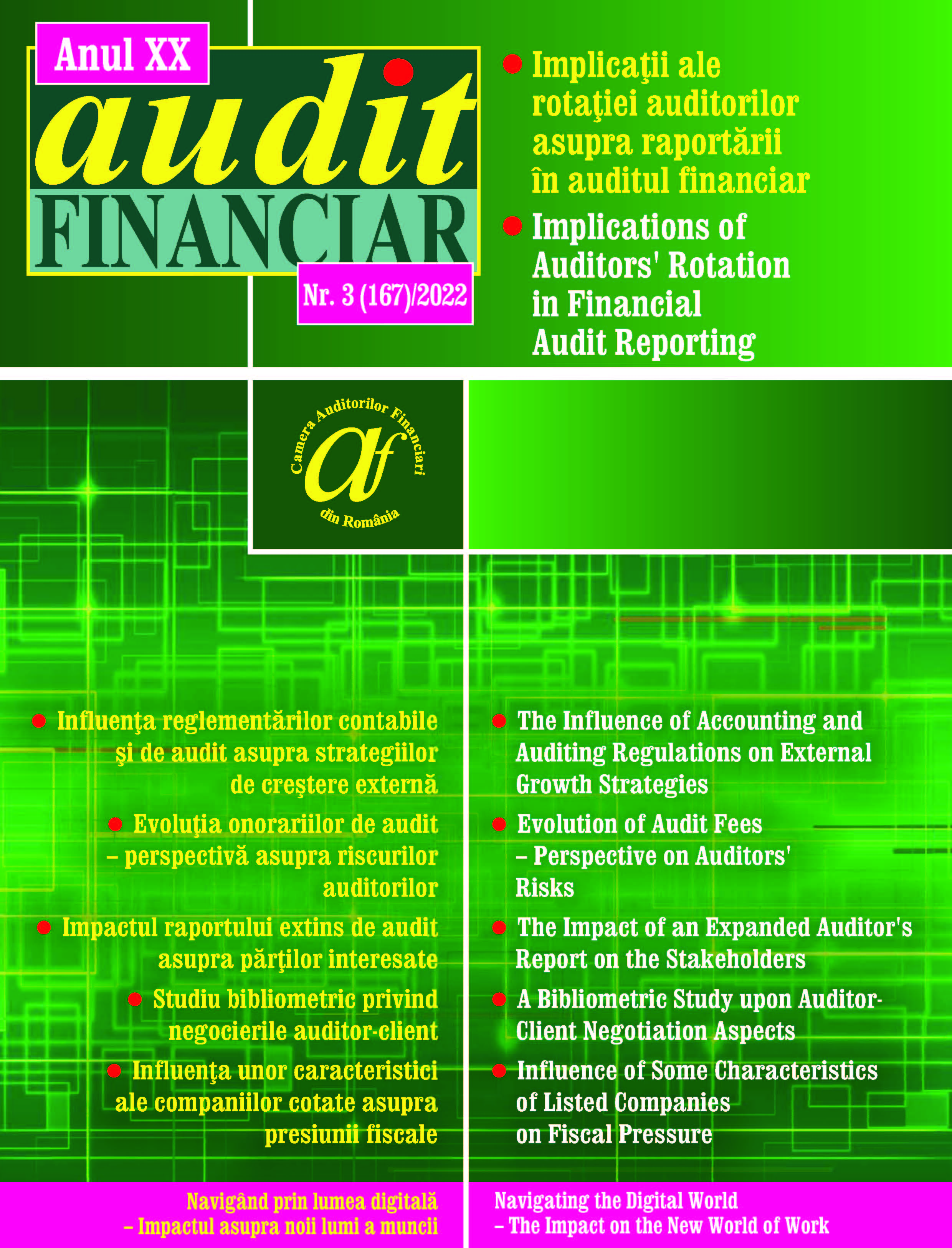 The Influence of Accounting and Auditing Regulations on Decisions Regarding External Growth Strategies in Romanian Industry Cover Image