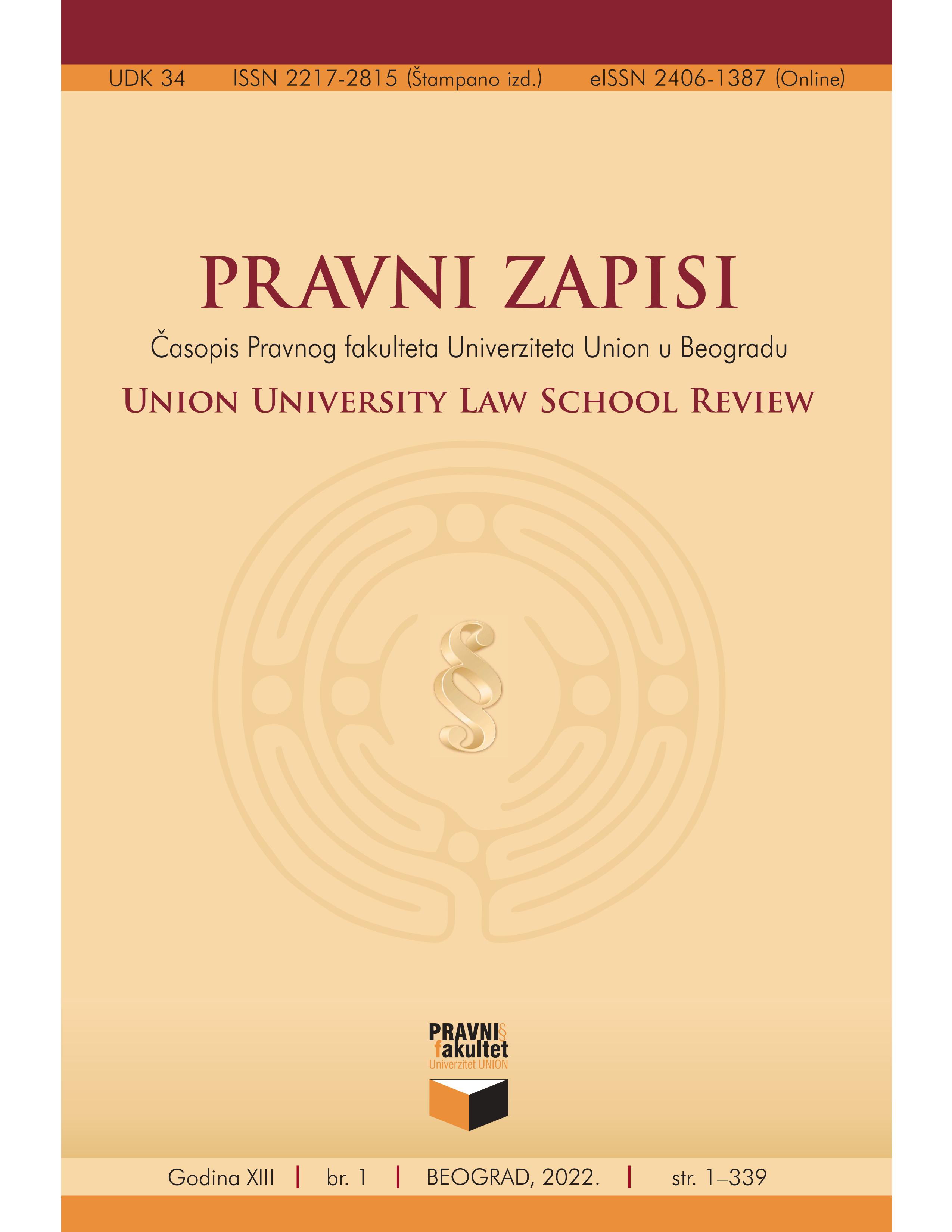 Conflict of Law Aspects of Same-Sex Partnership Concluded Abroad: Some Remarks from the Aspect of Domestic Private International Law Cover Image