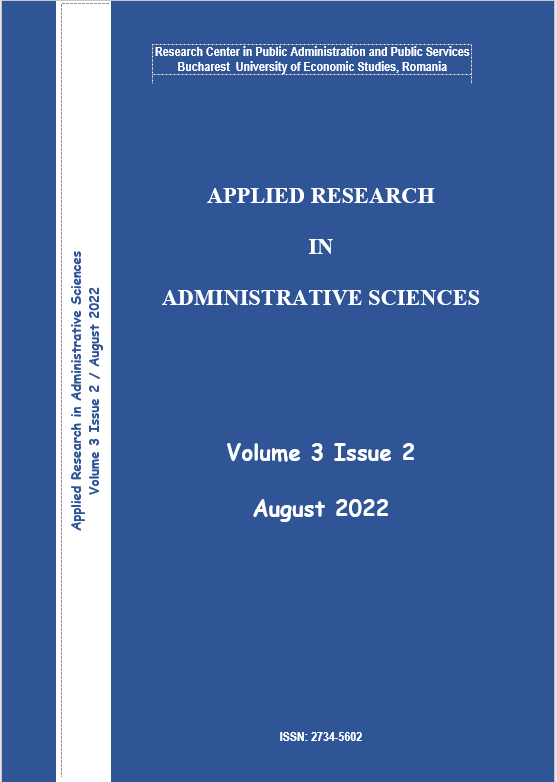 A QUALITATIVE RESEARCH ON CIVIL SERVANTS’ MOTIVATION FROM ROMANIAN PUBLIC ADMINISTRATION Cover Image