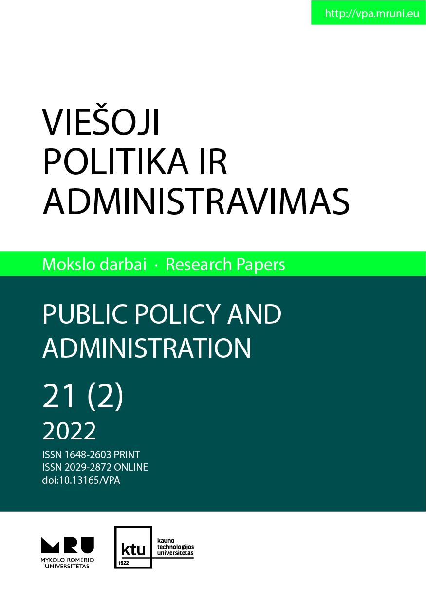 THE INSTITUTIONAL COMPONENT IN THE PUBLIC ADMINISTRATION OF INTERNATIONAL TRADE: A COMPARATIVE ANALYSIS OF THE TOTAL TRADE TURNOVER BETWEEN UKRAINE AND THE CZECH AND SLOVAK REPUBLICS Cover Image