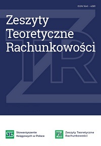 The disclosure of tax risk in the financial reports 
of public companies Cover Image