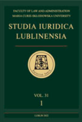Selected Legal Aspects of Protection of Undistorted Competition in the Digital Economy Cover Image