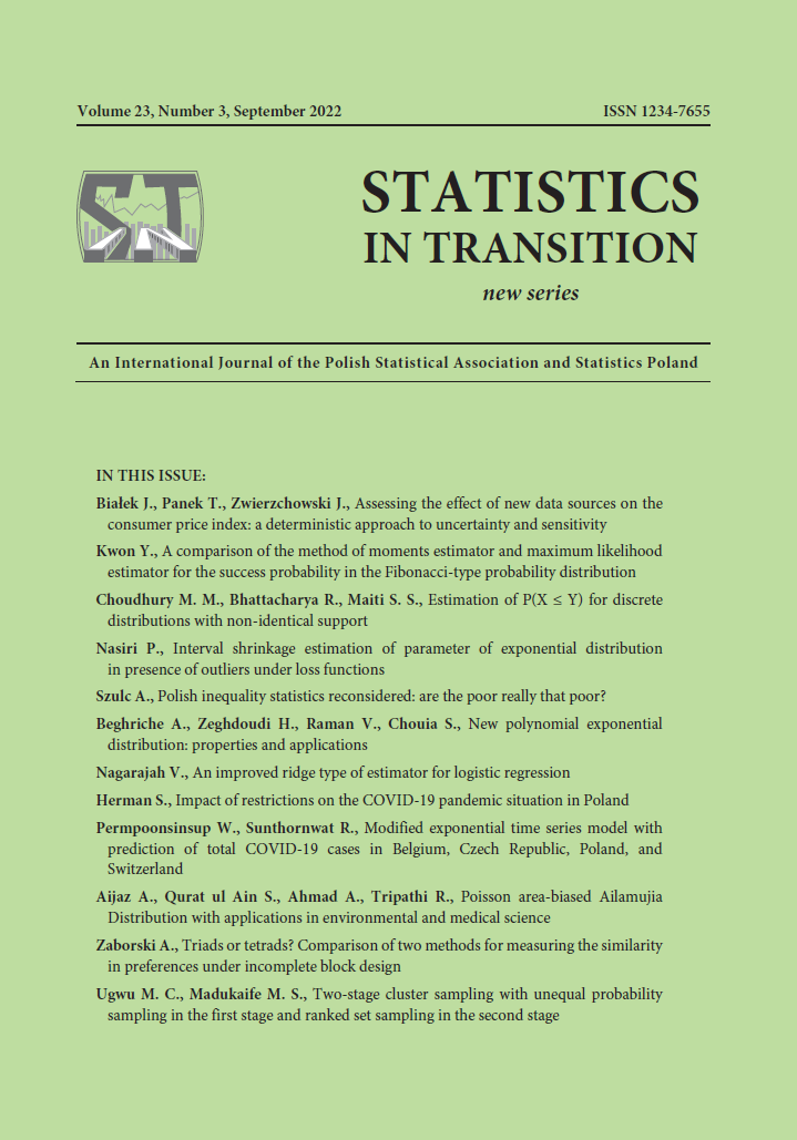 Regression model of water demand for the city of Lodz as a function of atmospheric factors Cover Image