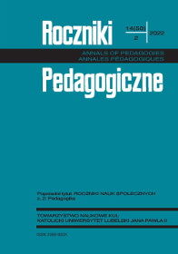 Inkongruencja aksjologiczna. Wybrana problematyka pedagogiczna