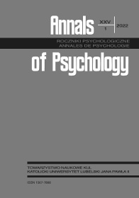 Validation of Theoretical and Measurement Model of the Generalized Problematic Internet Use Scale 2 in a Polish Sample Cover Image