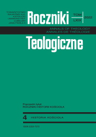 Communist Totalitarian Regime and the Status quo of the Catholic Church in the Context of Post-War Reality of Poland (1945−1956) Cover Image