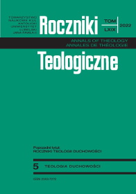 Działalność Sekcji Teologii Duchowości w okresie od 1 stycznia do 31 grudnia 2021 r.