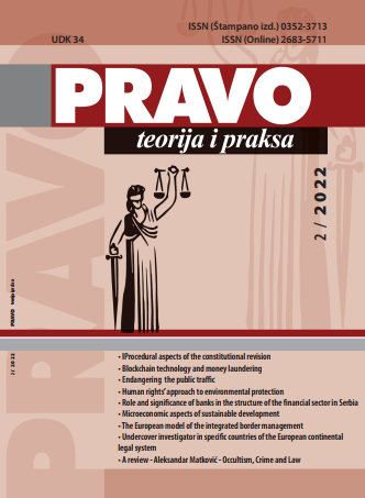 A REVIEW: ALEKSANDAR MATKOVIĆ, OCCULTISM, CRIME AND LAW, NOVI SAD: NOVI SAD HUMANITARIAN CENTRE AND FACULTY OF EUROPEAN LEGAL AND POLITICAL STUDIES, 2021 (549 PAGES) Cover Image