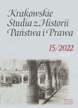 Stosunek marszałka wielkiego koronnego Franciszka Bielińskiego do dziesięcin. Przyczynek do dziejów sporu o dziesięciny na Mazowszu w latach pięćdziesiątych XVIII w.