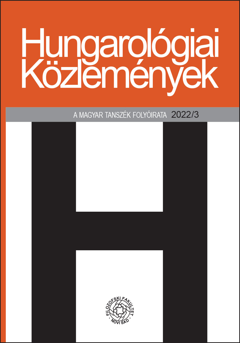 Fictive motion constructions in Hungarian locative sentences Cover Image
