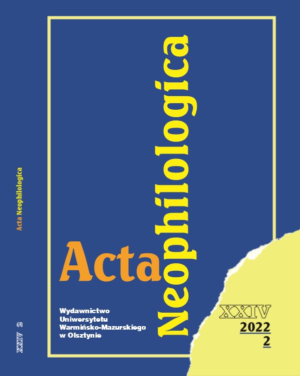 Model for the Reconstruction of the Actual Meaning of Interlingual Lacunas Based on a Discourse Paradigm Cover Image