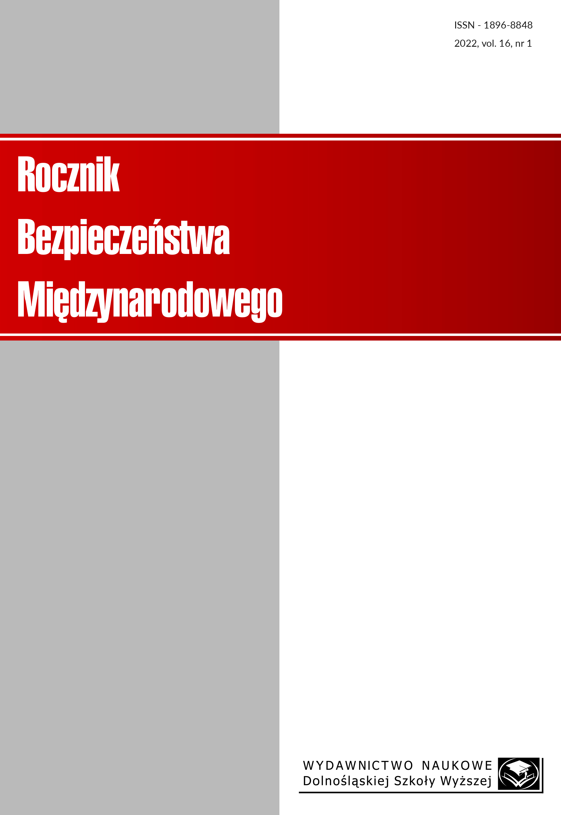 Armed Conflict in Ukraine in the Context of Russia's Concept of New Generation Warfare Cover Image