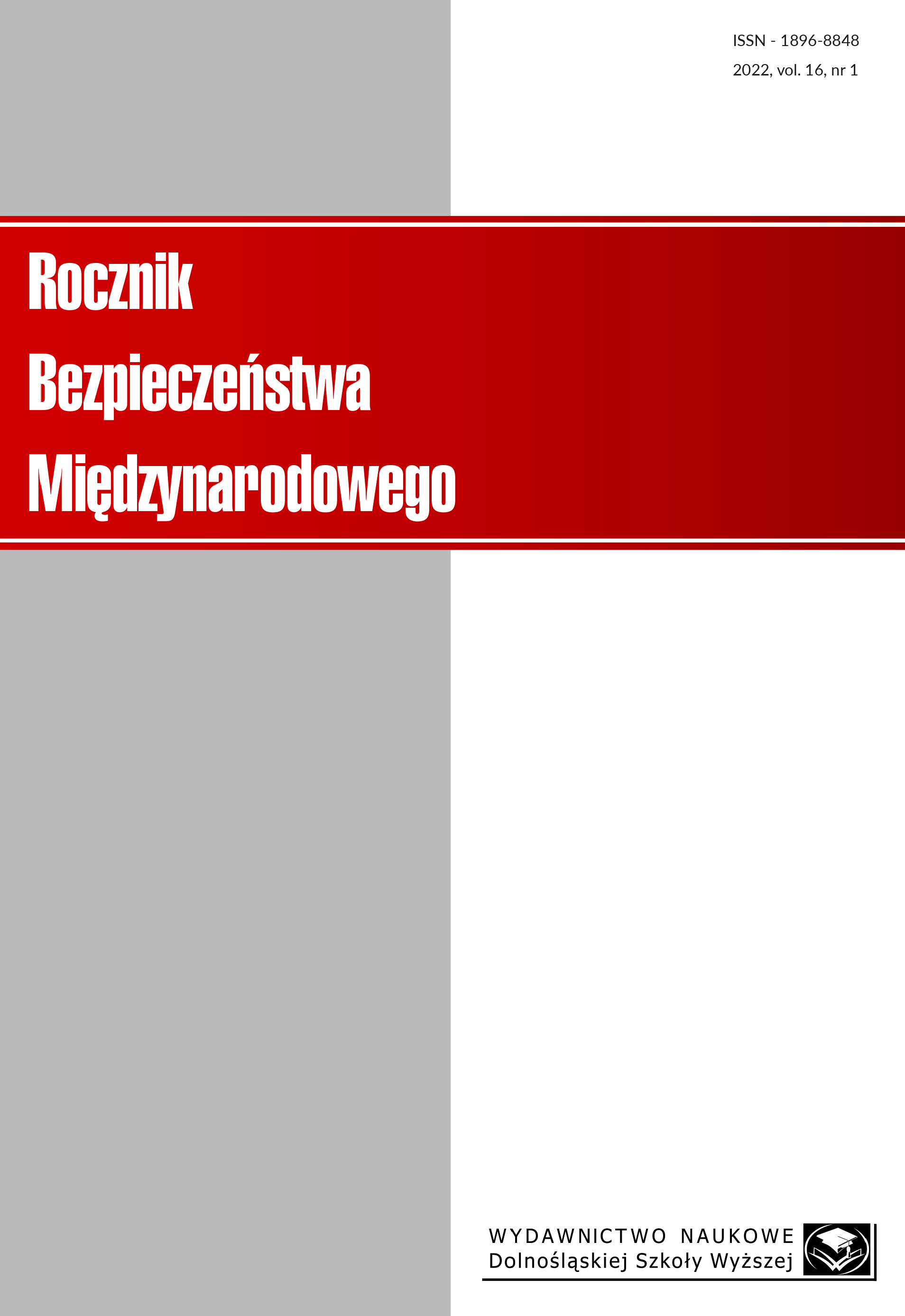 Państwa rachityczne jako wyzwanie dla współczesnej koncepcji bezpieczeństwa międzynarodowego