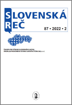 Frekvencia krstných mien v multikonfesionálnom urbánnom prostredí v rokoch 1791 - 1890 (na príklade mesta Prešov)