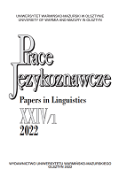 The role of terminology in the construction of a research paradigm (semantics-based syntax and construction grammar) Cover Image