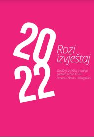Pink Report 2022. Annual Report on the State of Human Rights of LGBTI People in Bosnia and Herzegovina Cover Image
