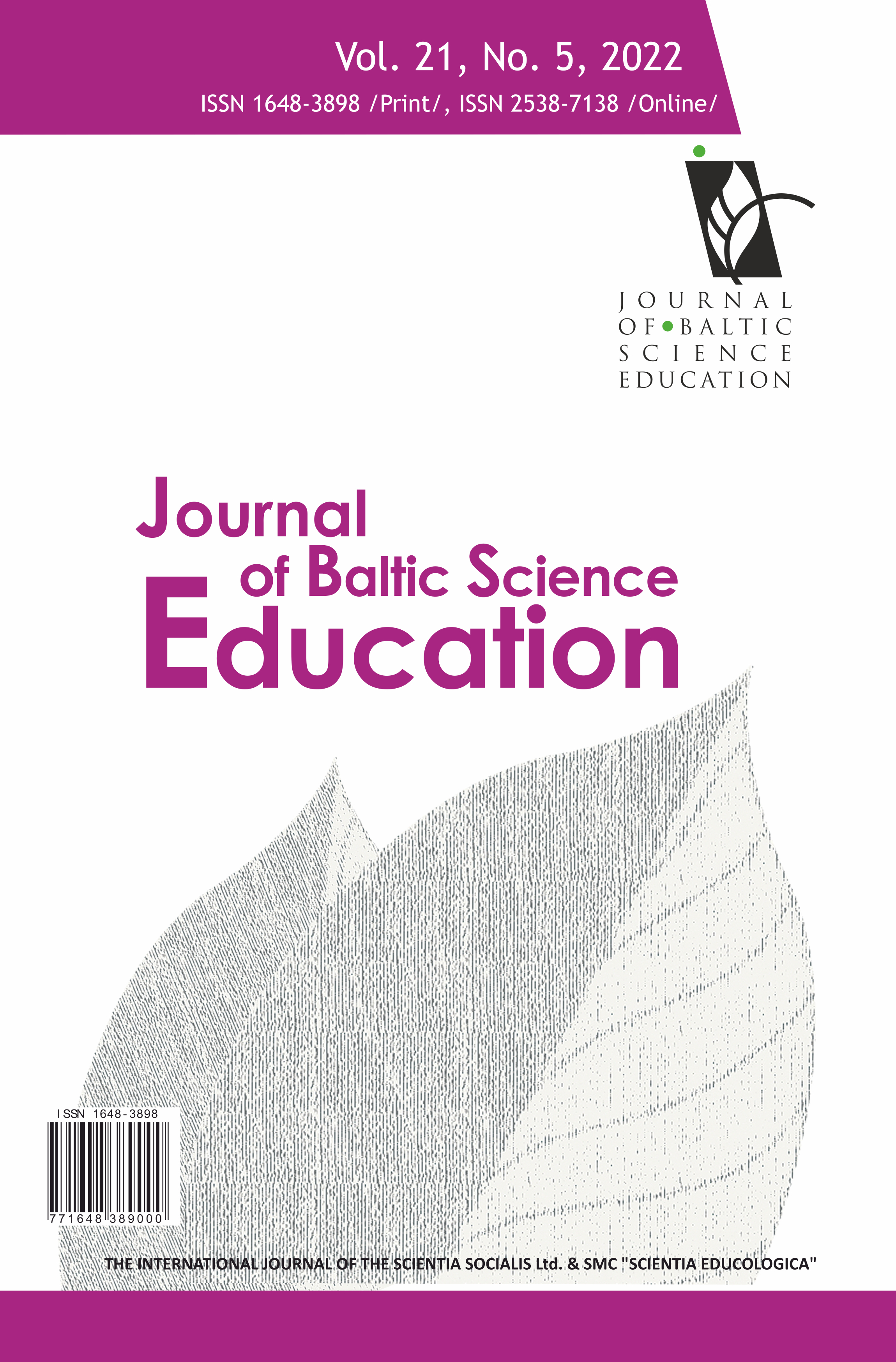 A FOUR-TIER DIAGNOSTIC TEST TO DETERMINE PRE-SERVICE SCIENCE TEACHERS’ MISCONCEPTION ABOUT GLOBAL WARMING Cover Image