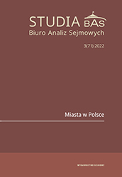 Sustainable development of mobility in Polish agglomerations – a challenge for the national or local government? Cover Image