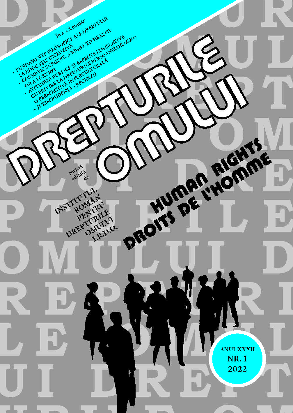 Public Attitudes and Legislative Aspects on the Rights of LGBT Individuals: an Intercultural Perspective Cover Image