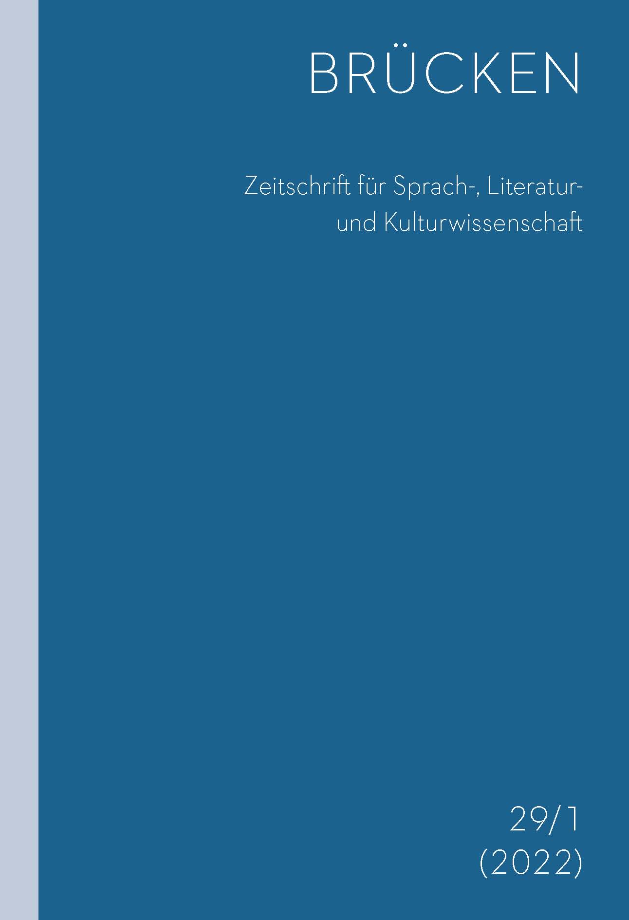 „Im Schatten gigantischer Bedrohungen“. History and Geography, Culture and Culinary in Kasimir Edschmid’s Essays on Europe before and after the Second World War Cover Image