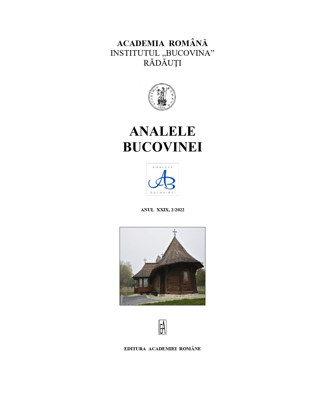 ECONOMIA BUCOVINEI ÎN A DOUA JUMĂTATE A SECOLULUI AL XIX-LEA, ÎN CONTEXTUL DISPARITĂȚILOR REGIONALE ȘI CONVERGENȚEI ECONOMICE DIN CADRUL IMPERIULUI AUSTRO-UNGAR