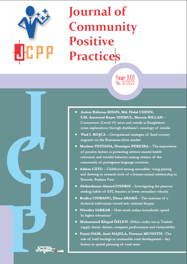 Ethics Codes Use in Turkish Supply Chains: Drivers, Company Performance and Sustainability Cover Image