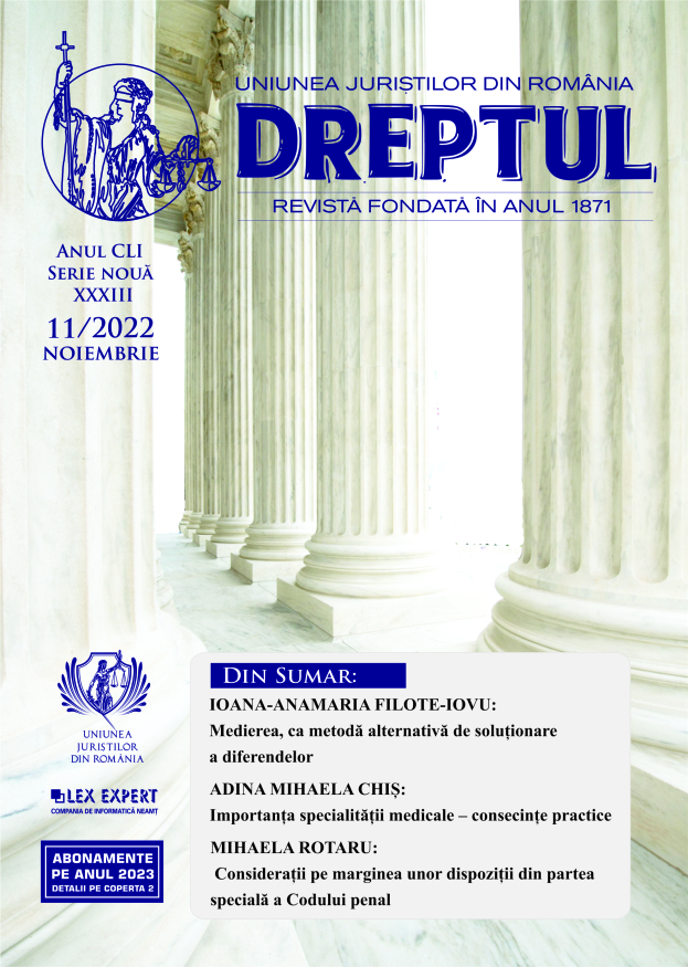 Preliminary chamber procedure. Change of the territorial competence as a result of the admission of a declaration of abstention. The prosecutor who has the attribution to communicate the option with regard to the outcome of the disposition Cover Image