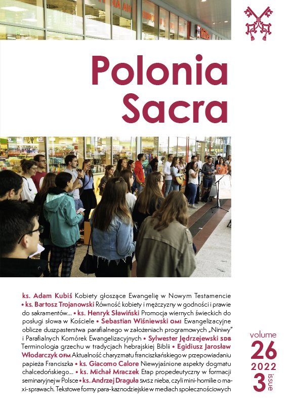 The Unexplained Aspects of the Chalcedon Dogma and Reaction of the ‘Moderate’ Monophysitism in the 6th Century According to Alois Grillmeier Cover Image