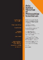 Baltic Conferences on History of Science: Documenting the History of Science of the Baltic Countries in 1958–2019 Cover Image