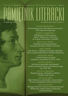 Common History: “Nowosilcow w Wilnie” (“Novosilcov in Vilnius”) and „Dziady” (“Forefathers’ Eve”) Part III Cover Image