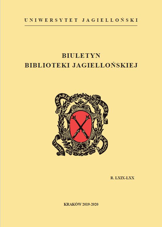 Critical Edition of a Document from 1465 by Kazimierz Jagiellończyk Allowing for the Construction of a Water Main in Biecz Cover Image