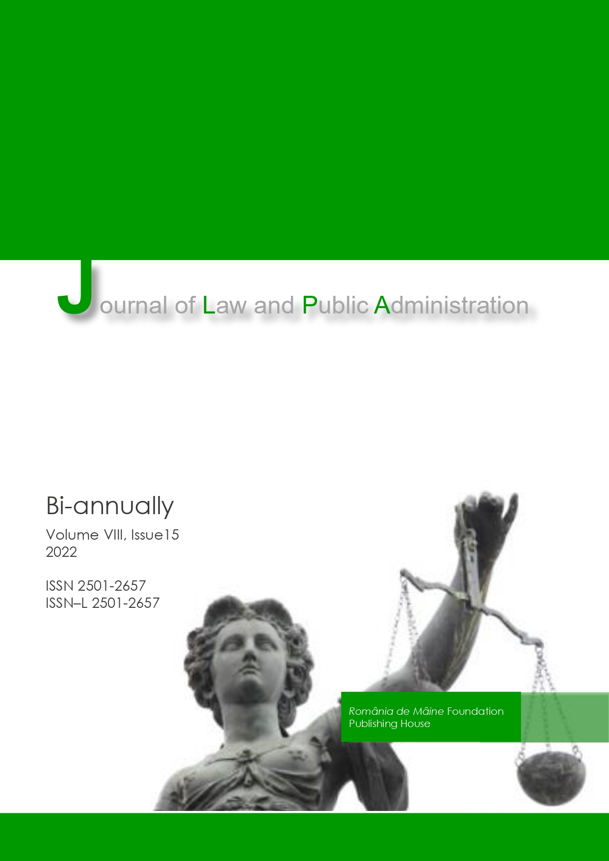 The Use of the Mother Language in Relation to the Local Public Administration Authorities. Comparative study Romania – Republic of Moldova Cover Image