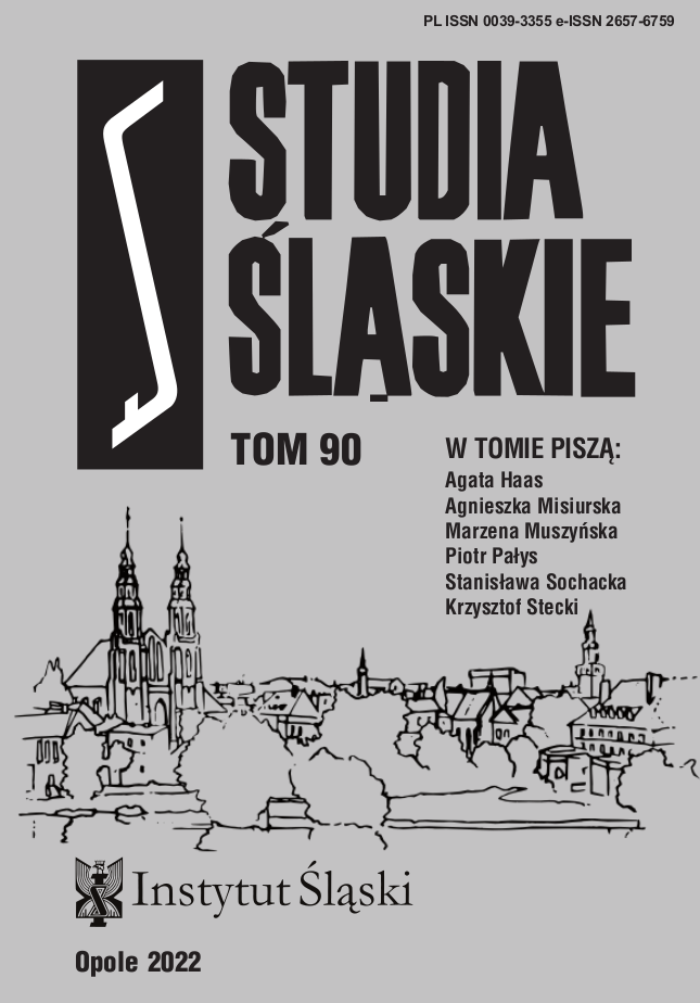Stories from Upper Silesia. The dispute over Upper Silesia’s 1919–1921 affiliation as presented in the reports of British press correspondents Cover Image
