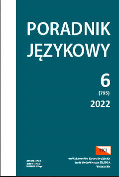 FORMY AKCENTOWANE I NIEAKCENTOWANE
ZAIMKÓW RZECZOWNYCH W SYSTEMIE I UZUSIE