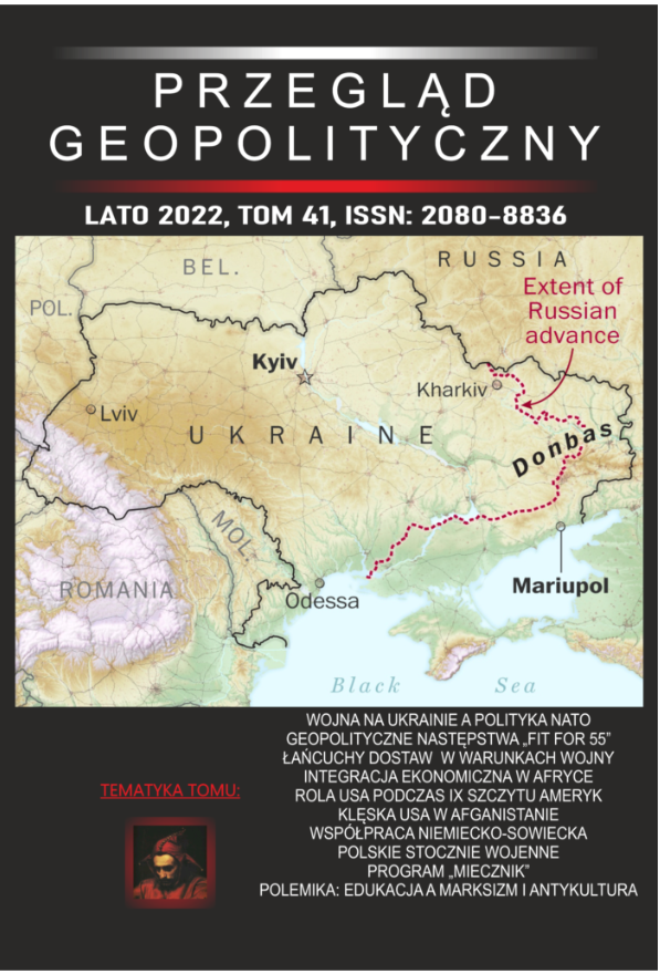 GEOPOLITYCZNE KONSEKWENCJE REALIZACJI PAKIETU „FIT FOR 55” W FILARZE GRUNTÓW