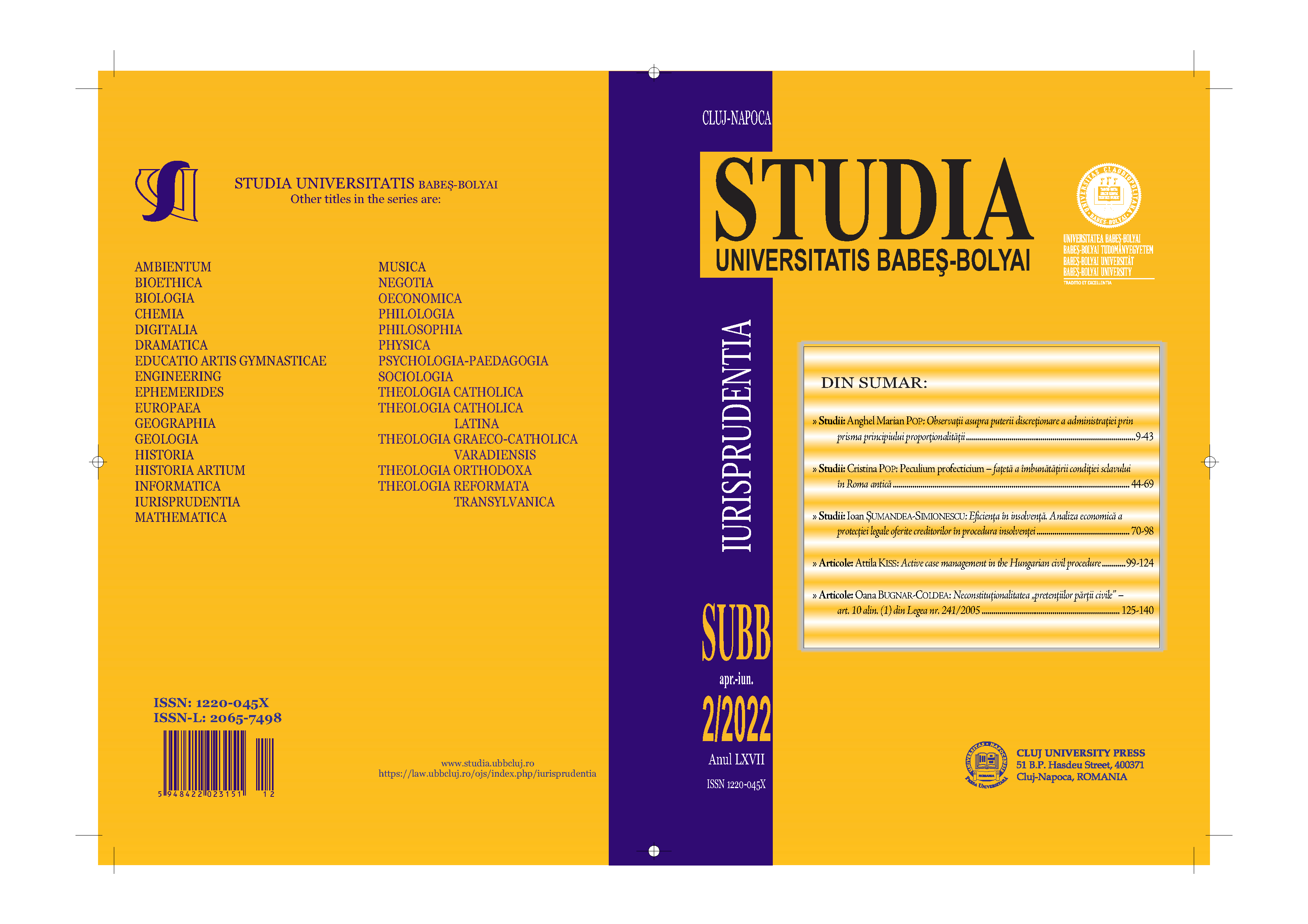 NECONSTITUȚIONALITATEA „PRETENȚIILOR PĂRȚII CIVILE” – ART. 10 ALIN. (1) DIN LEGEA NR. 241/2005