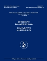 Naknada ekološke štete u slučaju onečišćenja mora s brodova – hrvatski pravni okvir