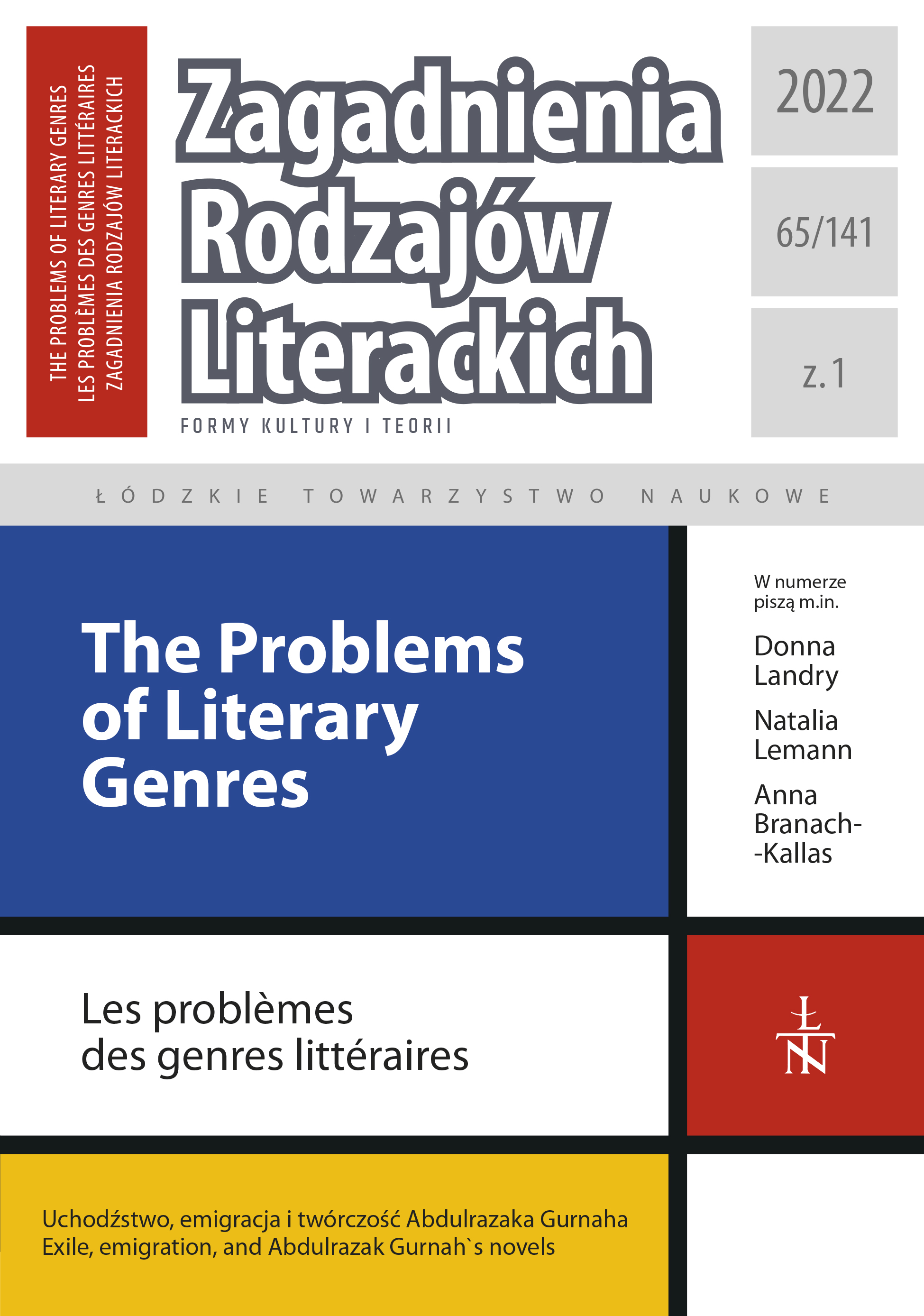 Emigration in Konstanty Gaszyński’s articles published in “Le Mémorial d’Aix” Cover Image