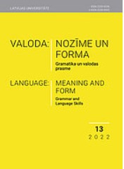 Multilingvālais mikslis diasporā: latviešu valoda mijiedarbībā ar vācu valodu