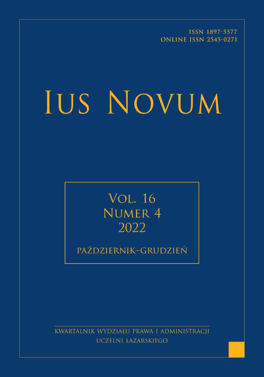 Gloss on The Supreme Court Decision of May 26, 2021, i KK 23/21 Cover Image