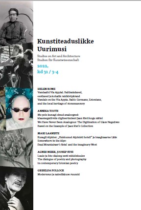 The dialogue of poetry and photography in contemporary Estonian poetry Cover Image
