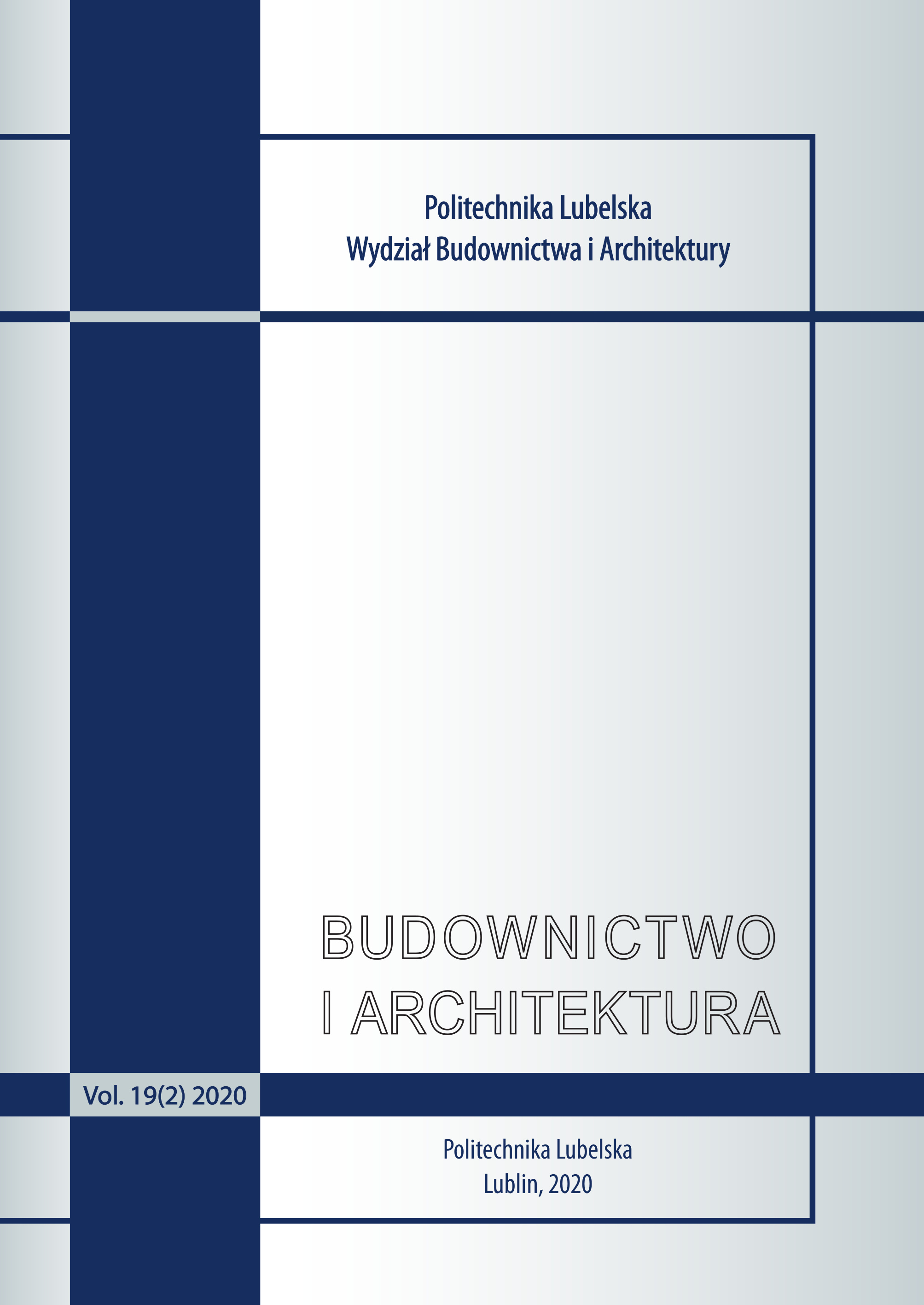 Assessment of effectiveness of selected adaptation actions to climate change. The example of the New Centre of Lodz. Cover Image