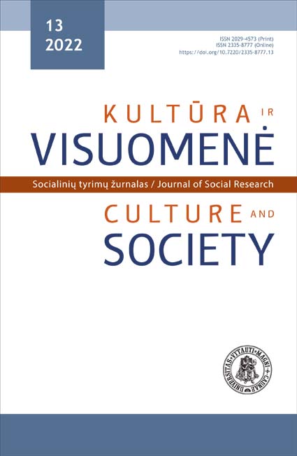 The Culture of the Social Integration of Generation Y Individuals in the Lithuanian Armed Forces – What Challenges Await the Lithuanian Armed Forces? Cover Image