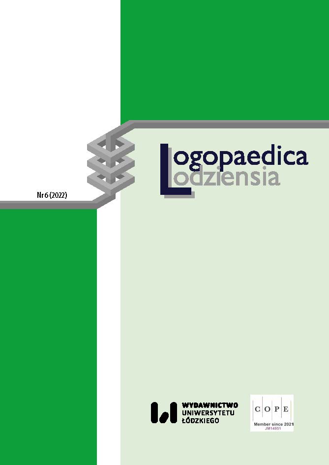 Stan kompetencji i sprawności językowej 6‑letniego chłopca z sieroctwem społecznym. Studium porównawcze